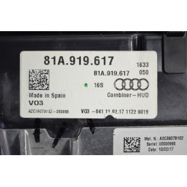 81A919617 Audi Q2 Steuergerät Frontscheibenprojektion Head Up Display ORIGINAL