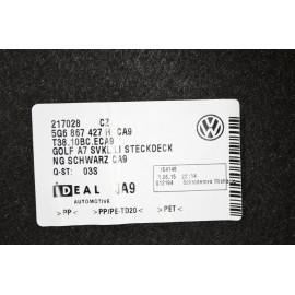 5G6867427H Kofferraumverkleidung Seitenverkleidung links schwarz VW Golf 7 ORIG.